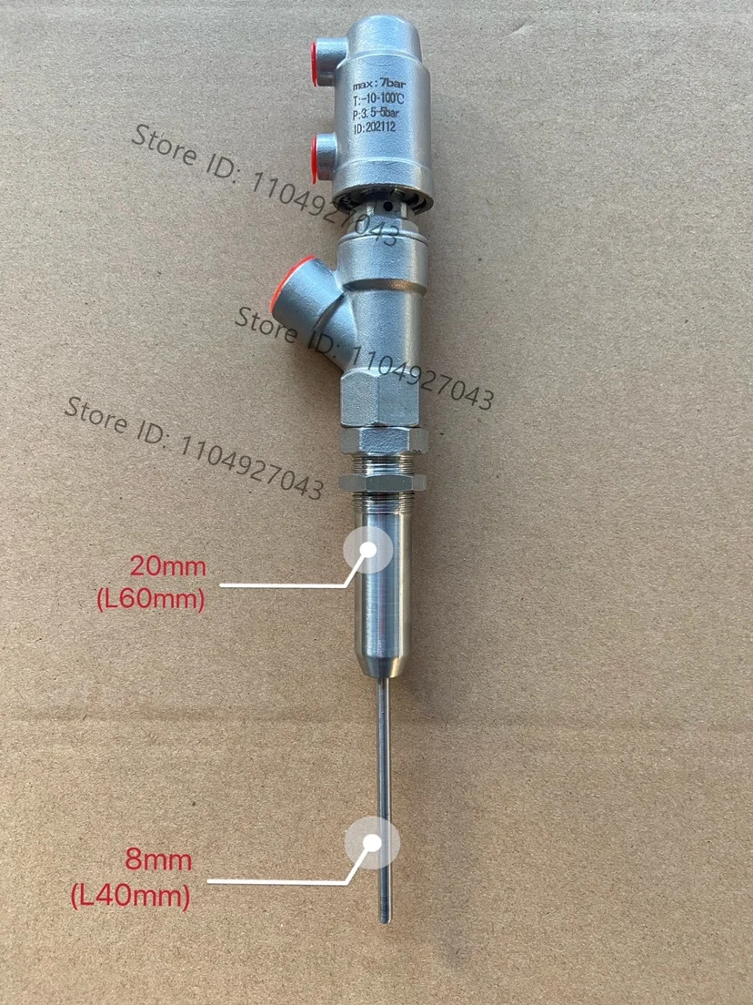1Pcs Filling Machine Accessories Stainless Steel Small Dose Filling Valve Needle Tube Feeding Valve