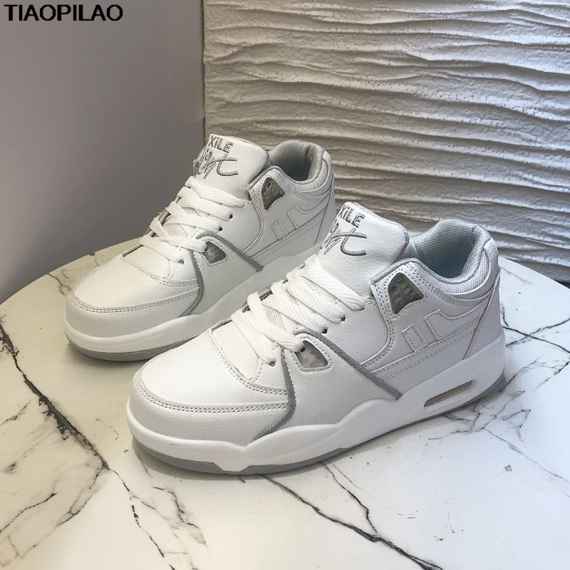 

Spring Autumn Casual Sports Air Cushion Women's White Shoes Tennis Running Outdoor Men's Sneakers Handmade Couple Unisex Shoes
