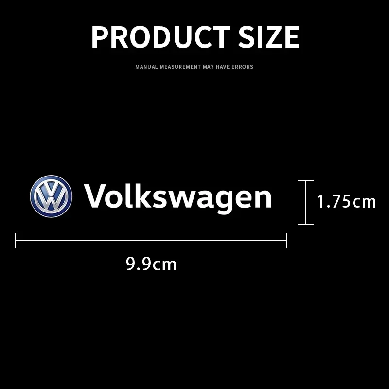 1/2/5/10pcs Car Emblem Logo Decorative Stickers Badge Decal For Volkswagen Chevrolet Kia Suzuki Audi Mitsubishi Subaru Abarth