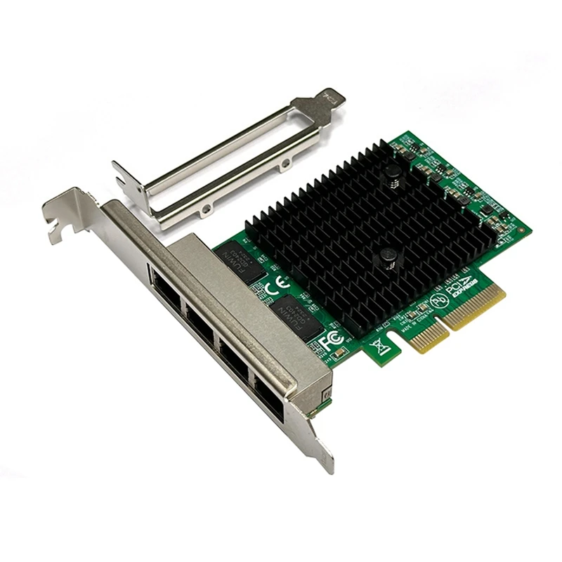 

4 порта 2,5G Pcie сетевая карта 2,5 гигабитный Ethernet адаптер RTL8125BG PCI Express Ethernet LAN адаптер для настольного ПК простой в использовании