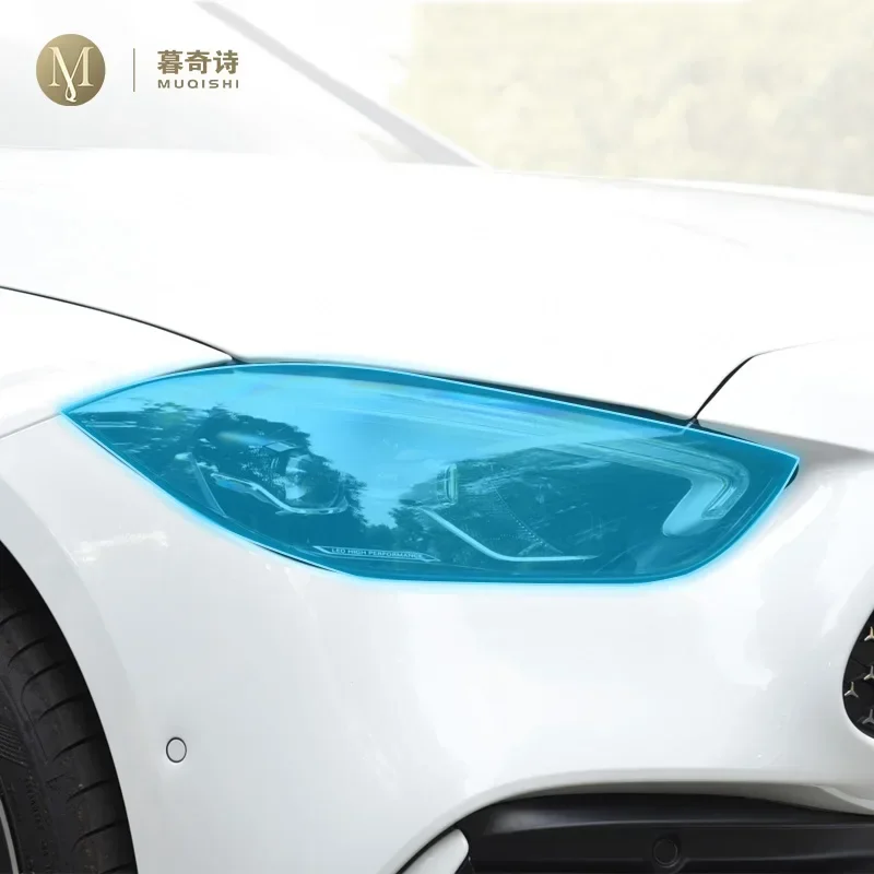 

Car Exterior Headlight Anti-scratch TPU Protective film refit Anti-scratch Repair film For Mercedes Benz Class-C C206 2023-2025