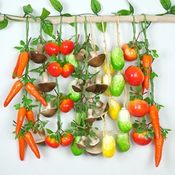 Simulation Vegetable Skewers Mushroom Tomato Carrot Restaurant Kitchen Hotel Decoration Festival Party Decorations