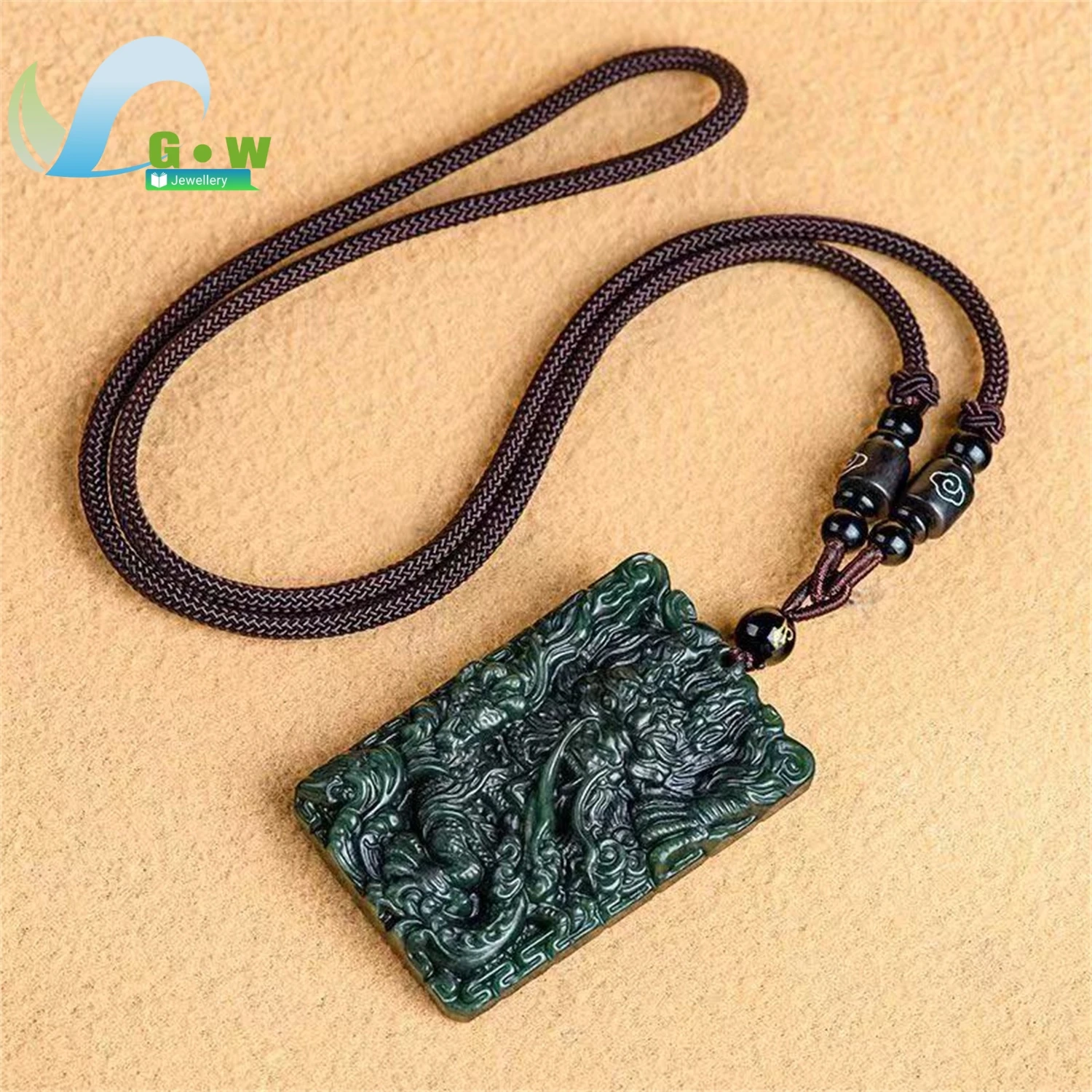 Natural Black Hetian Jade Dragon Plaque Pendant for Men Fine Jewelry Gift Mighty Soaring Smooth Premium Artisan Craft Charm