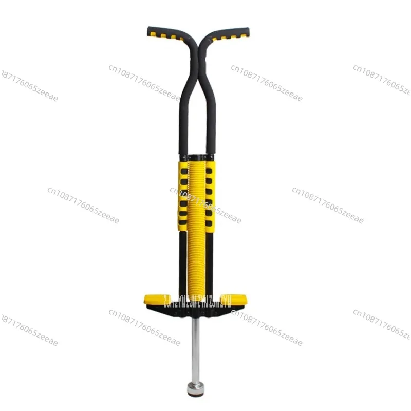 PN098 Double  Jumping Children Jumping Pole Stick Bouncing Pole Adults Steel Pipe Jumping Stilts Teenagers Stick