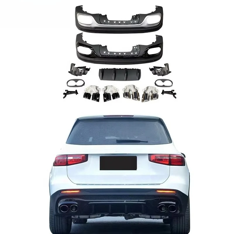

Car Diffuser for GLB Class X247 Upgrade GLB45 Diffuser with Exhaust 2019-2022 GLB45 Diffuser