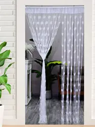 Korean heart love line curtain wedding door curtain hanging curtain partition curtain wedding room kindergarten decoration porch