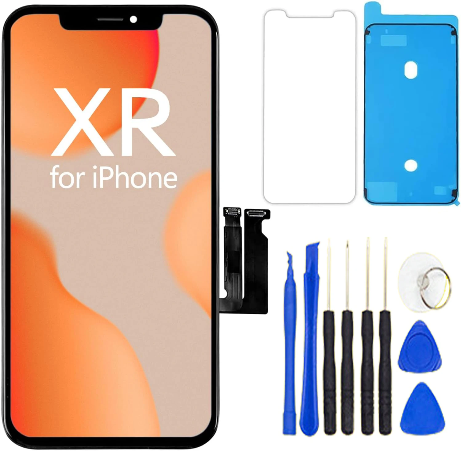 incell Pantalla for iphone XR LCD Display Touch Screen Digitizer Assembly for iPhone XR LCD Replacement