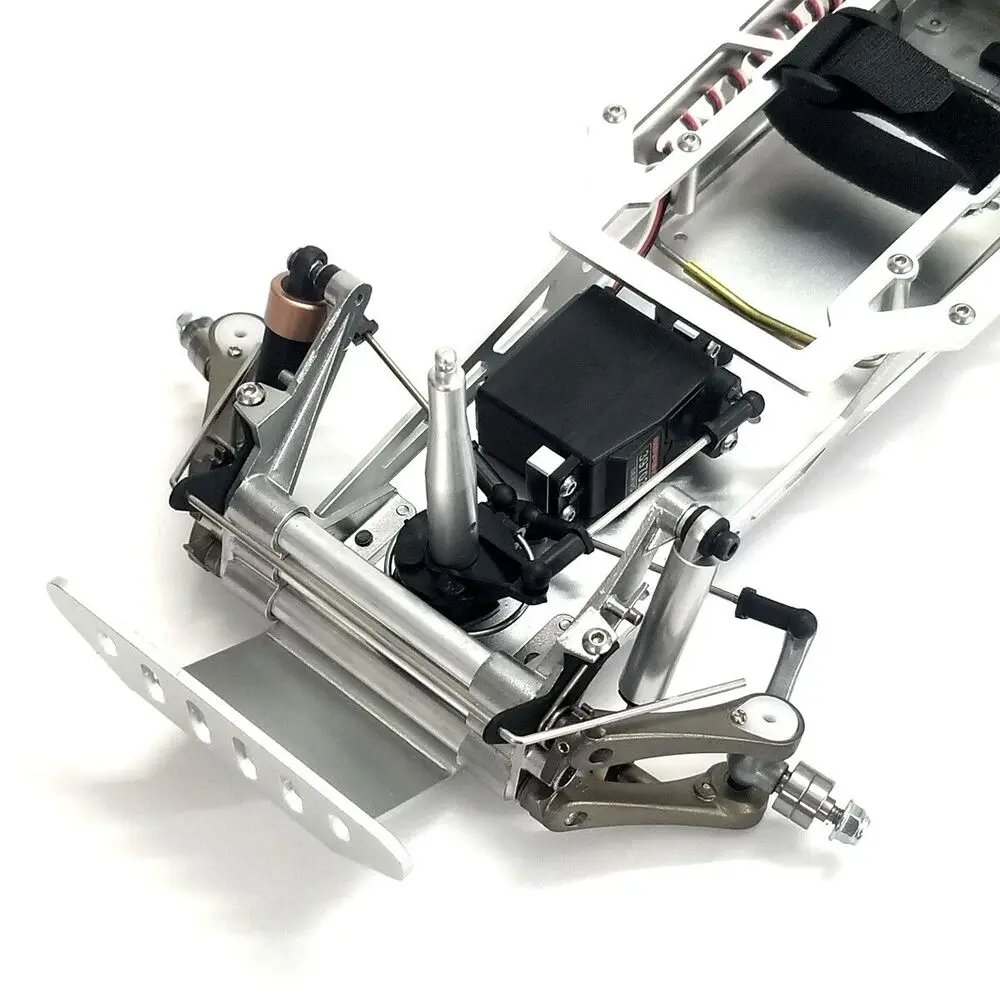1set Aluminum Chassis Kit Fit for Tamiya 1/10 Sand Scorcher Fighting Buggy Champ Upgrades Parts