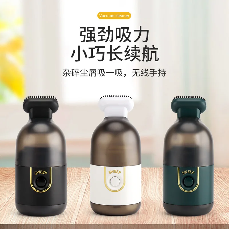Desktop Vacuum Cleaner New Wireless Charging Desktop Keyboard Cleaner Portable Automatic Vacuum Cleaner