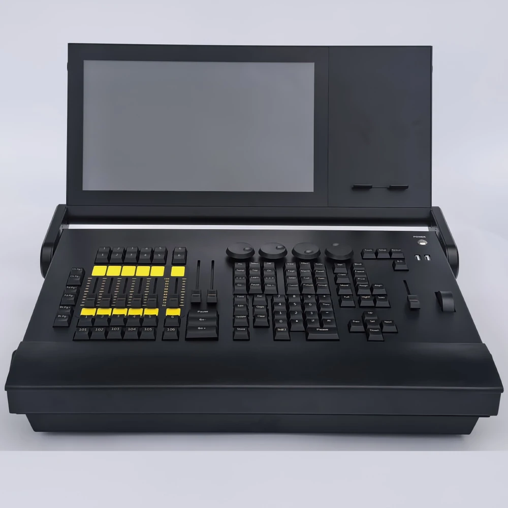 Touch Wing Professinal DMX512 Lighting Console Grand MA2 T1 on PC Console Command Wing with Display for Light Show Concert Event