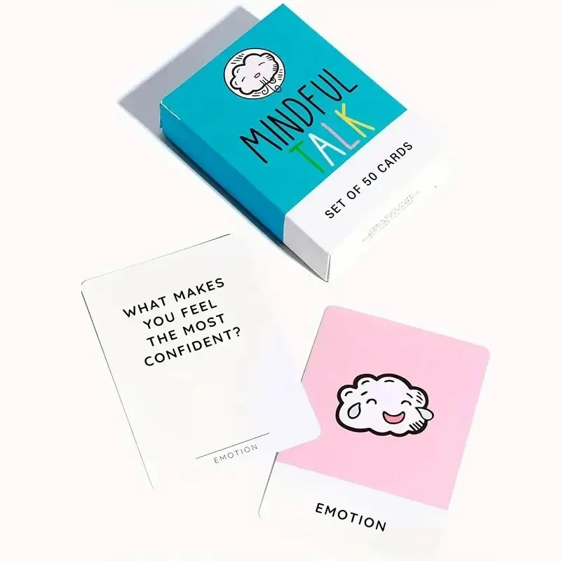 Mindfulness Talk Card Game The School Of Game For Kids Mindful Talk Cards For Children And Parents For Meaningful Conversations