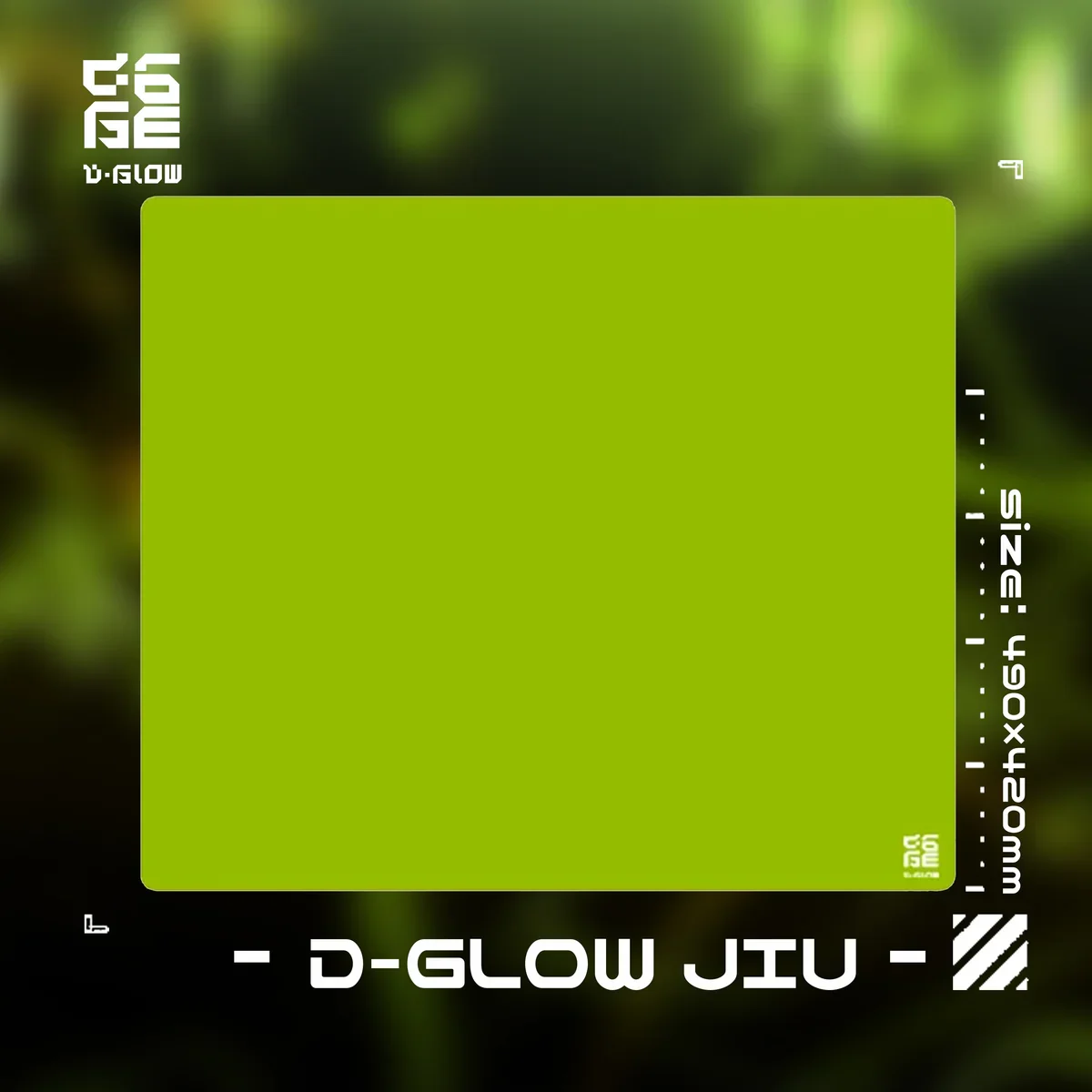 

D-GLOW * JIU * Fine Surface Control Neutral And Astringent Gaming Mouse Pad E-Sports Tile Roland Cs Well Bottom Adhesive