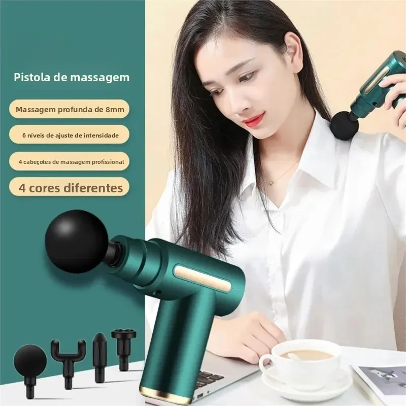 ミニ医療用筋膜リリースガン-男女兼用-スポーツ学生向け-脊椎タップガン-経穴マッサージ-超小型サイズ