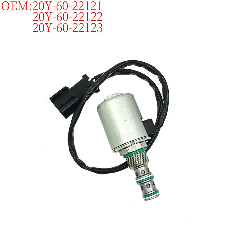 

Excavator Machinery Accessories Suitable for Komatsu PC200-6 6D95 Rotating Solenoid Valve 20Y-60-22121 20Y-60-22122 20Y-60-22123