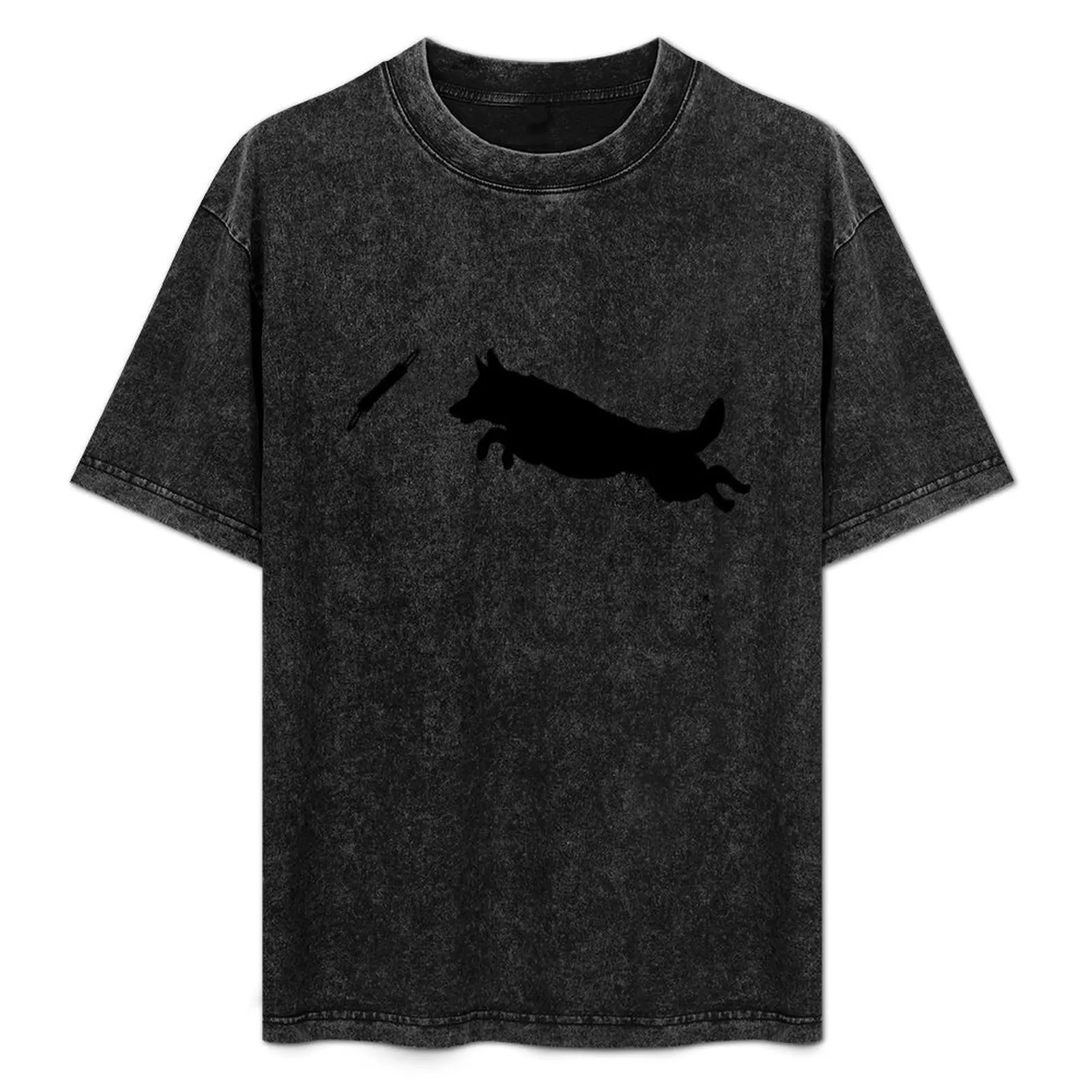 

Dock Diving Shepherd T-Shirt plus sizes custom shirt Louboutins customs design your own Men's cotton t-shirt