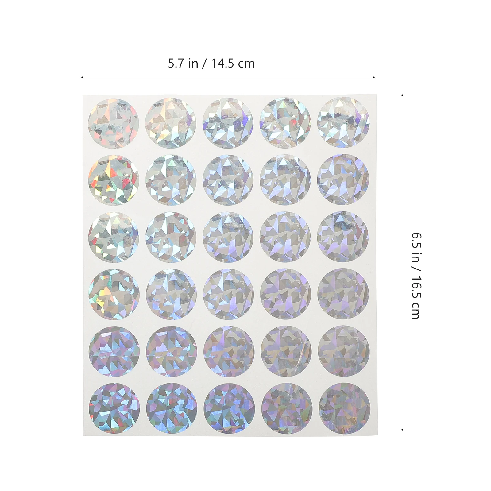 2 Sheets Circle Stickers Scratch Card DIY for Reward Programs off Labels Round Lottery Paper Games