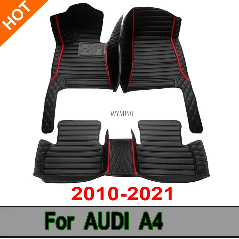 Car floor mats for AUDI A4 2010~2014 2017~2021 2010 2011 2012 2013 2014 2015 2016 2017 2018 2019 2020 2021 Car Accessories