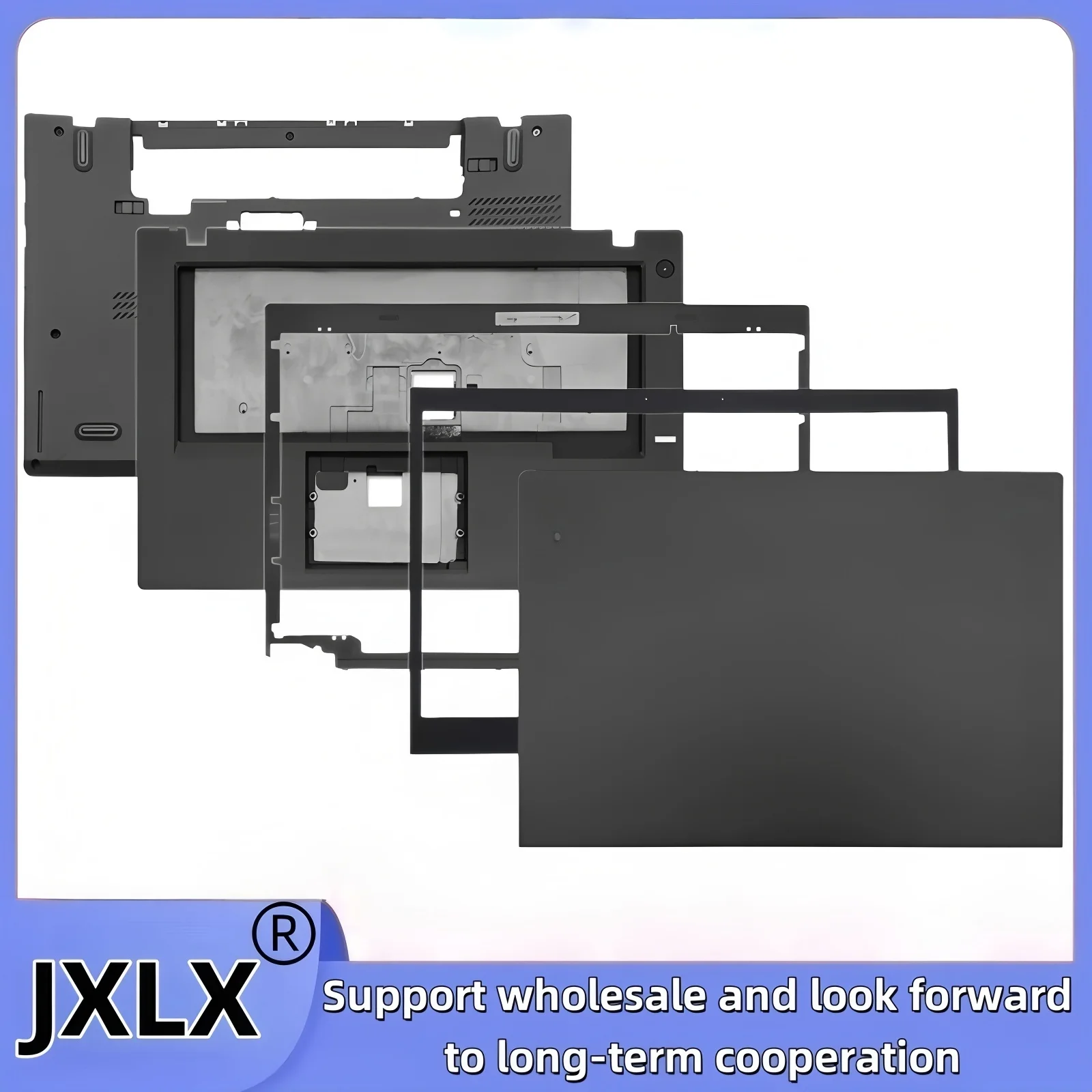 JXLX ®   Nuevo para Lenovo Thinkpad T440 T440U T440S T450 T460 cubierta trasera LCD/bisel frontal LCD/cubierta de reposamanos/cubierta de Base inferior
