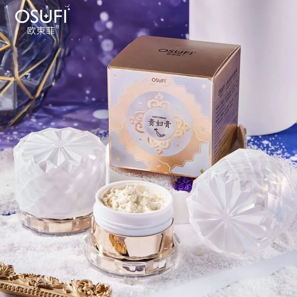 

OSUFI Ginseng Pearl Lady's Face Cream Concealer Moisturizing Brightening Lightening Fine Lines Day Cream For Face Skin Care