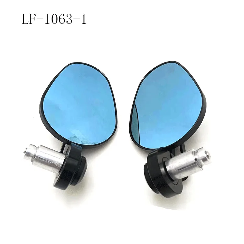 CNC Motorcycle Rearview Mirrors Universal Clear Glass Scooter Bar End Handlebar Mirror Rear View Mirror Accessories