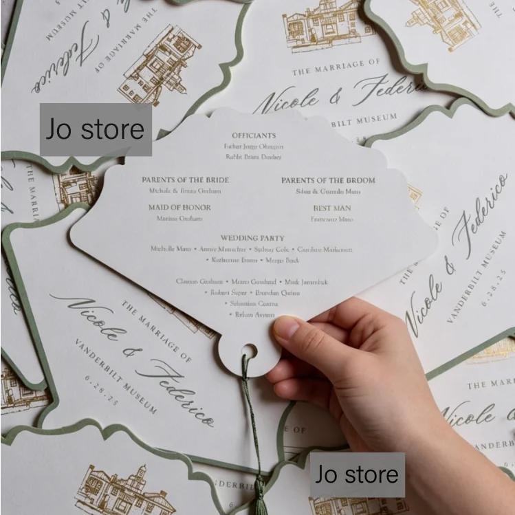 Éventail de mariage de luxe pe - Wedding Ceremony Supply avis et prix
