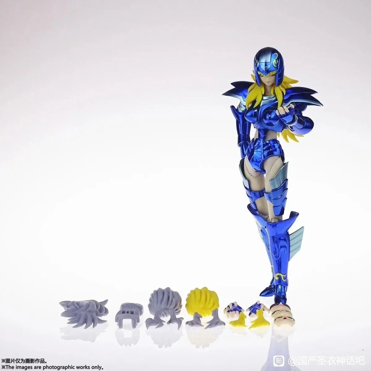 JM.MST Saint Seiya Myth Cloth Sirène Thetis/Tethys Poseidon Révénement Ver. Figurine des chevaliers du zodiaque