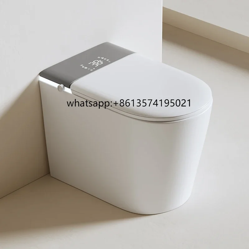 

TRimless Smart Bidet Toilet With Built In Tank Full Function LED Intelligent Automatic Adjustment WC Smart Intelligent Toilet