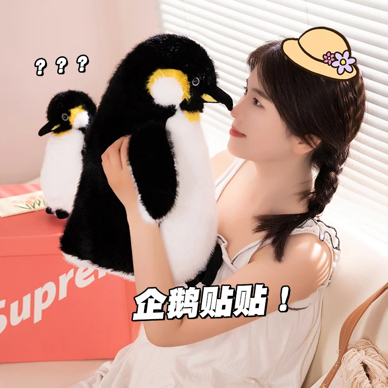 New Toy 1Pc 25-65cm Simulation Penguin Plush Toys Stuffed Soft Animal Penguin Pillow Dolls Birthday Xmas Gift