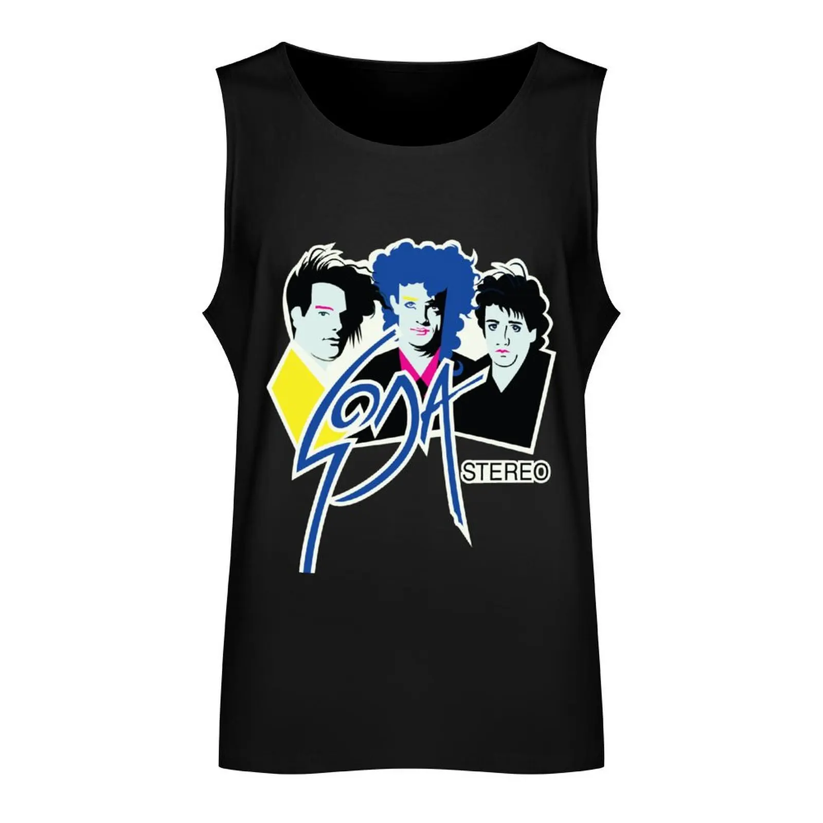 soda Stereo Tank Top Top summer Sports shirt man