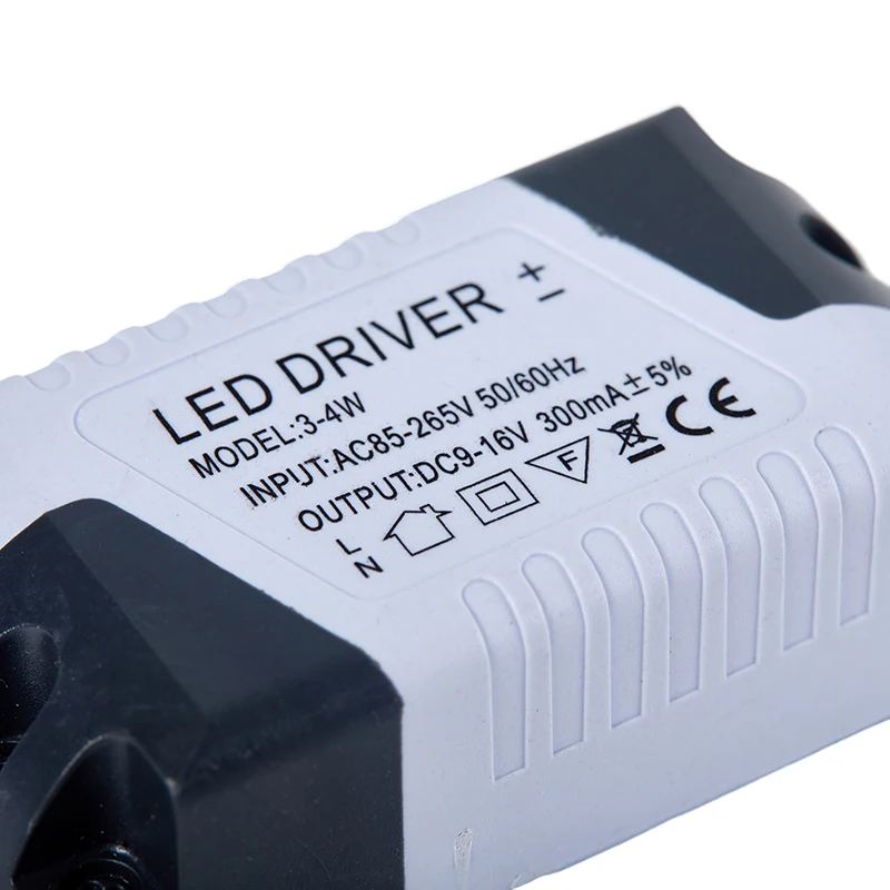 1PC 3-4W/4-7W/8-12W/12-18W/18-24W/24W-36W New Transformer LED Lamp Driver