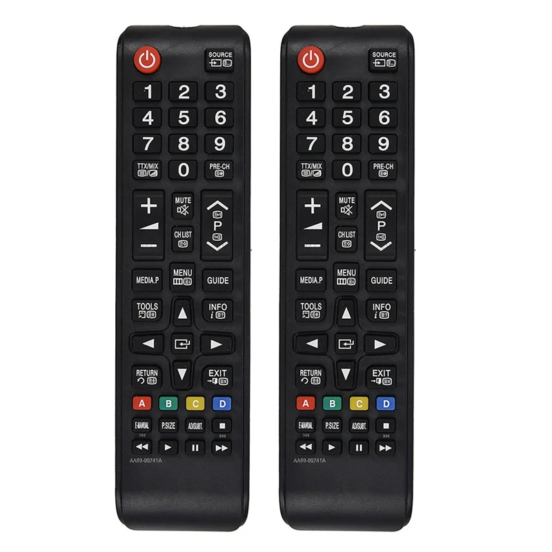 Solid 2X AA59-00741A Remote Control For  UE42F5000AK LT28D310