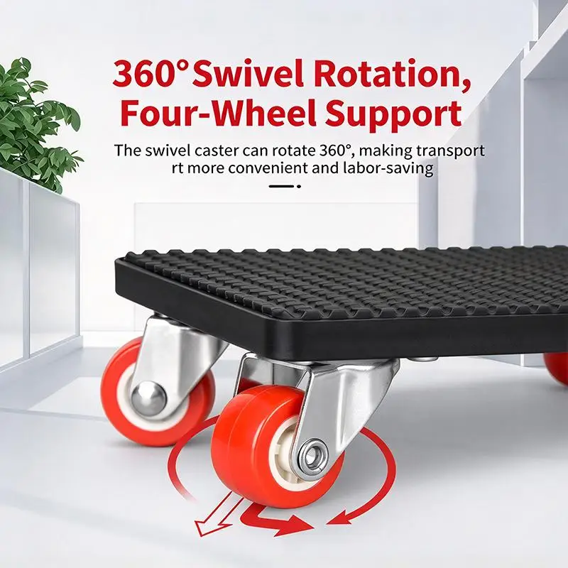 9Pcs Multi-Purpose Moving Lifter Heavy Duty Furniture Mover Tool With Wheels For Sofa Cabinet Refrigerator Large Objects