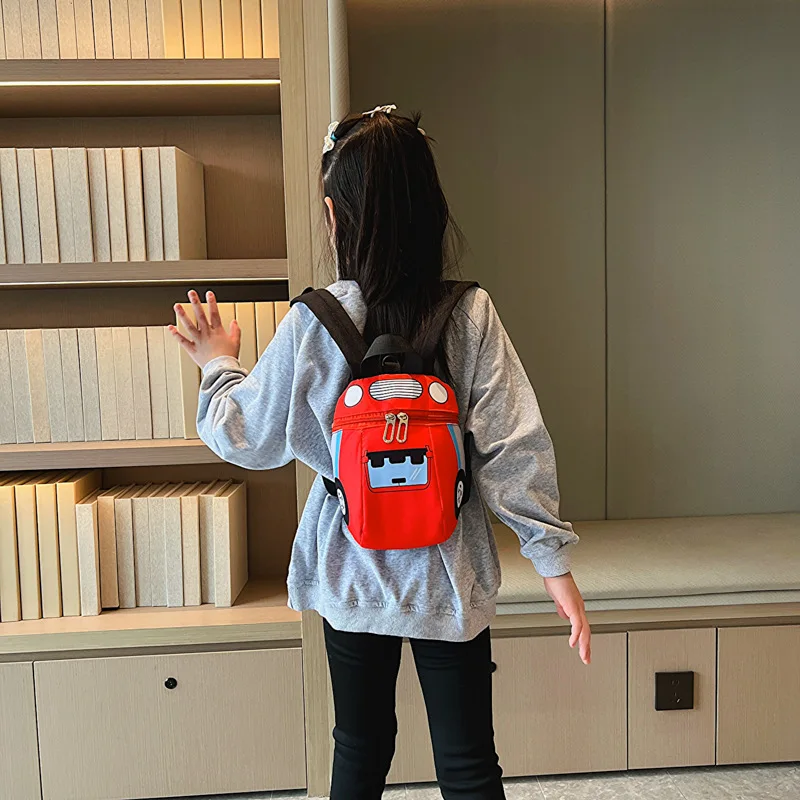 Book Bag Schoolbag Anti-lost Car Cartoon Backpack For Boys And Girls Travel Backpack Kids Bag Plecak School Bags Mochila Escolar