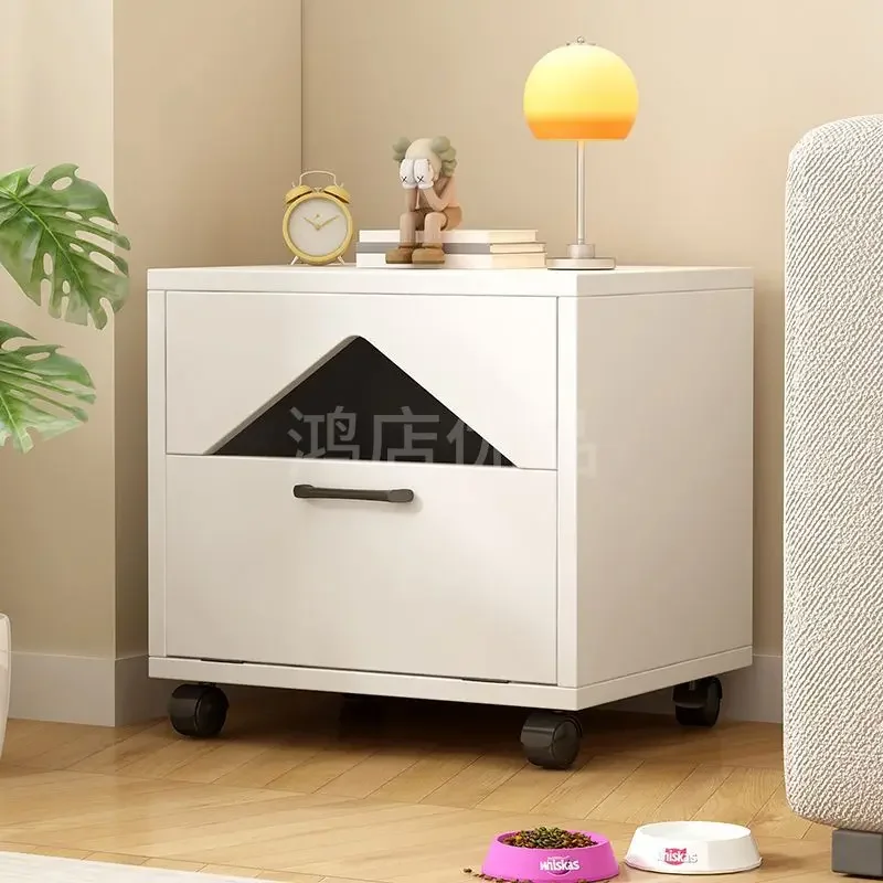 HOT Bedside Table, Pet, Storage, Integrated, Cat Box, Simple, Universal In All Seasons, Kennel, Cat Cabin, Bedroom