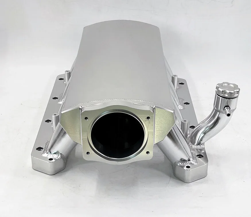 Fabricate Gen 3 Hemi Intake Manifold Gen III Mopar with Fuel Rail 92mm LS 4-bolt Pattern BK-5012