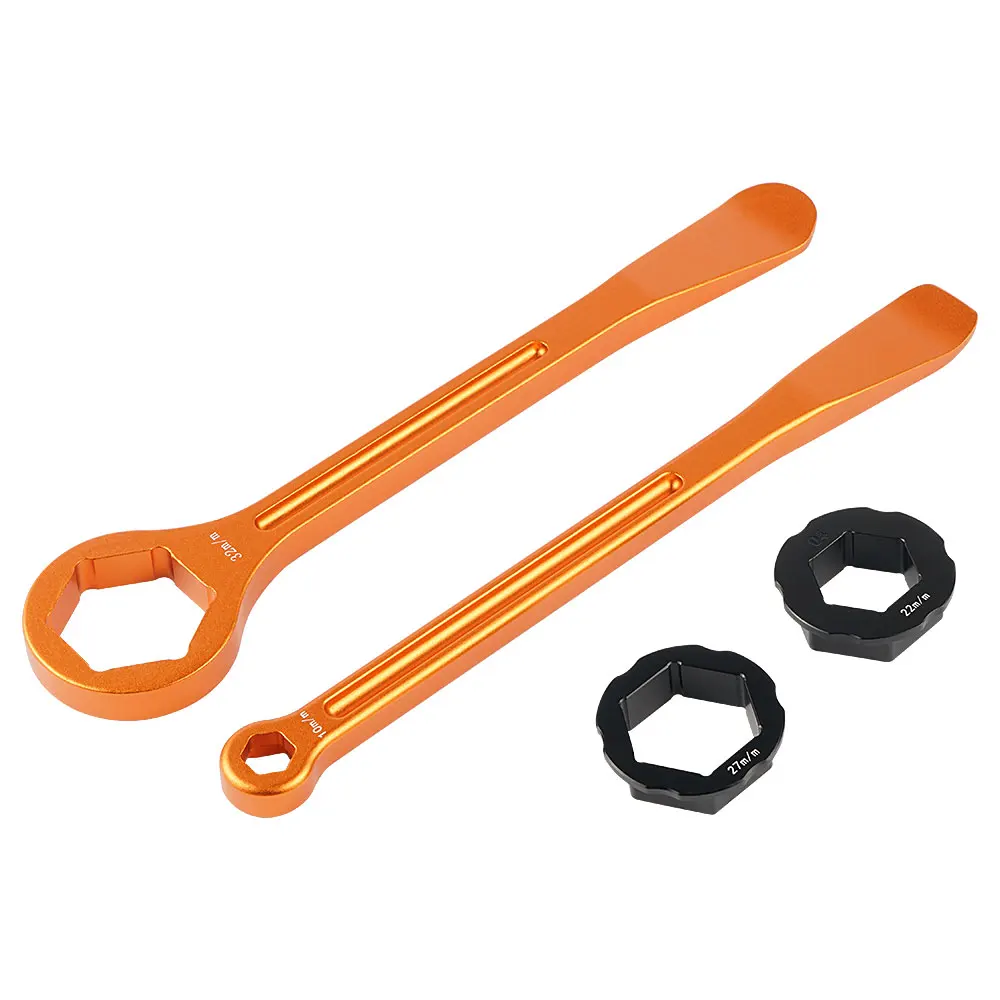 For KTM XCW EXC 300 SIXDAYS EXC-F XCW-F 350 450 2004-2018 Universal CNC Bead Buddy Tire Tool Lever Spoon Axle Wrench Tire Change