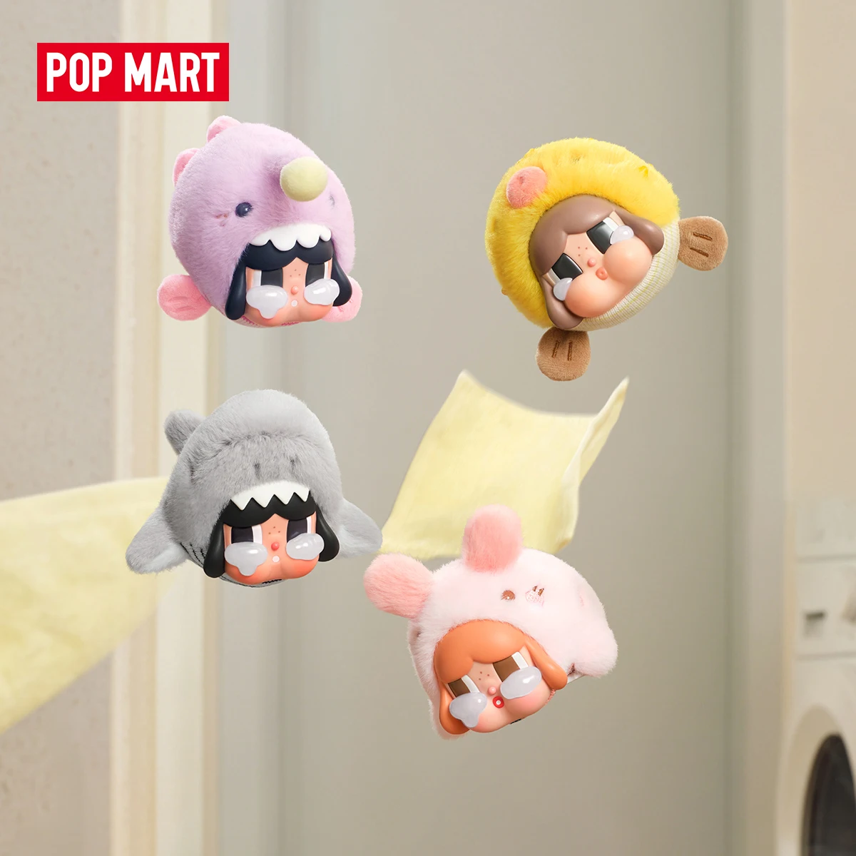 【UK】POP MART CRYBABY Cry Me An Ocean Series- Vinyl Plush Pendant Blind Box 1/6PCS POPMART BlindBox Cute Toy Mystery Box