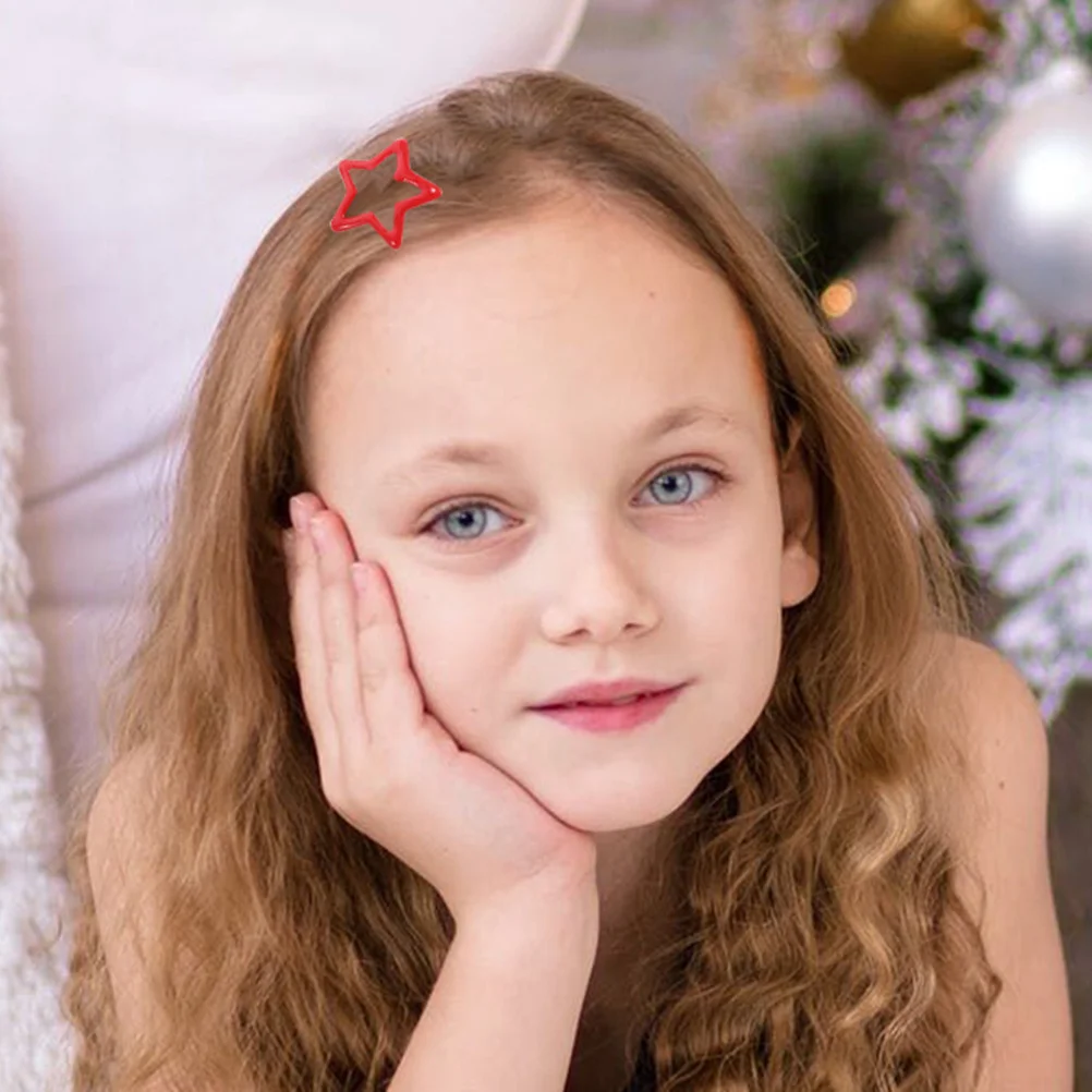 40 قطعة دبابيس الشعر نجمة مقاطع الشعر المعدنية الجميلة للنساء آمنة Flyways مقاطع جانبية أنيقة ملابس الحفلات اليومية المشابك