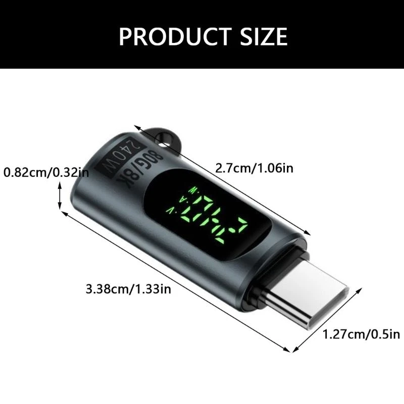 Adaptateur C compact USB pour une efficace données 80 Gbit / s