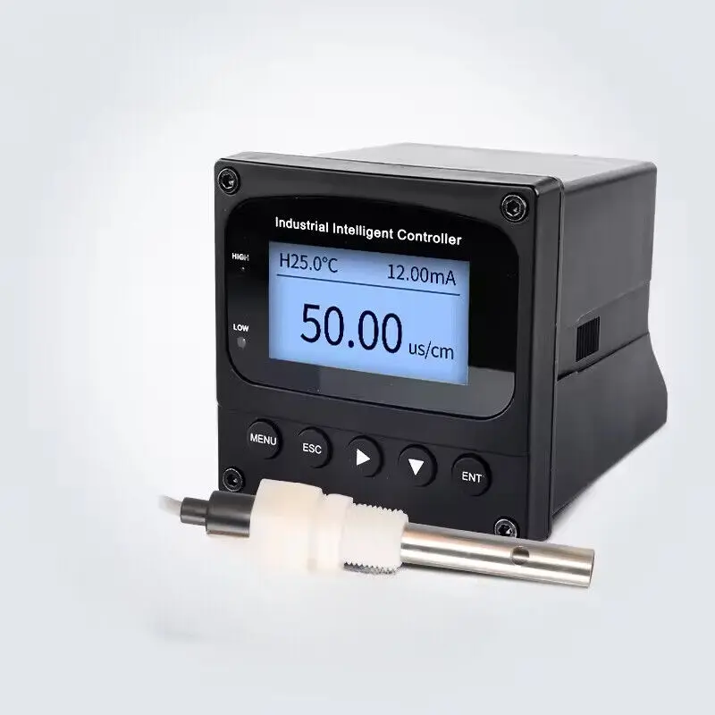 

High Accuracy Industrial Conductivity Resistivity Controller for Water Treatment