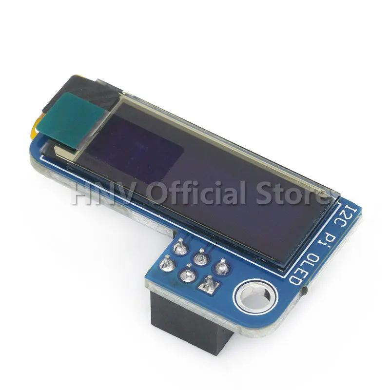 0,91 inch OLED 128x32 I2C IIC SSD1306 blauwe OLED-displaymodule voor RPI Raspberry Pi 1, B+, Pi 2, Pi 3 en Pi Zero