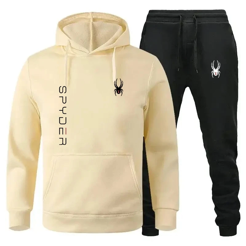 Koreanische männer Mode Lässig Trainingsanzüge Outdoor Fitness Jogging Mit Kapuze Sets Sport Luxus Hoodie + Hosen Anzug Kleidung Neue