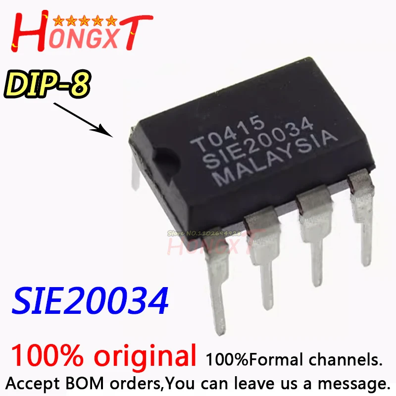 

Набор микросхем SIE20034 100% DIP-8, 20034 новый, 1 шт.