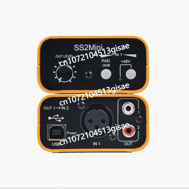 Ss2Mini Sound Card Audio Interface For Acoustic Measurement KM2/7 Microphone Te…