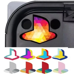 12pcs Custom Logo Underlay Sticker Skin for Sony PS5 Slim Disc Version & Digital Version Console Accessories Vinyl Decal Skins