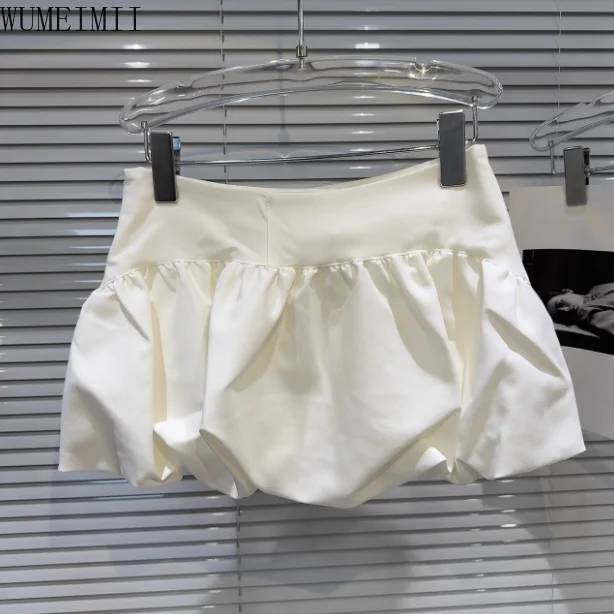 

The same 2025 spring new sweet Spice Girl pleated design tutu bud short women y2k skirt Slight Strech