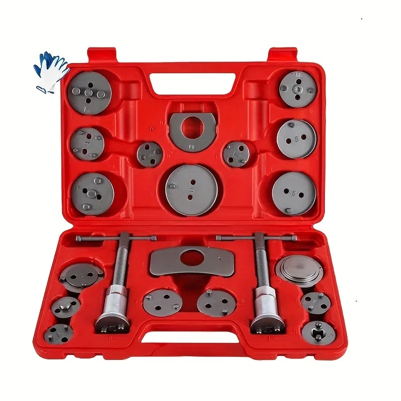 

24pcs Heavy Duty Disc Brake Caliper Compressor Wind Back Tool, Professional Caliper Tool Brake Spreading Set