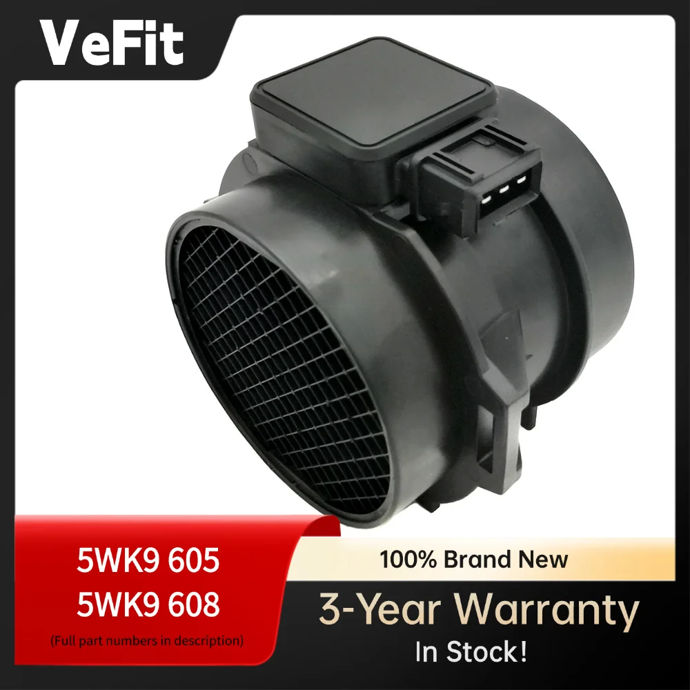 

ДЛЯ BMW 3 5 7 Z3 MAF Датчик расхода воздуха 5WK9605 5WK9608 5WK9626 Подходит для E46 E39 E38 E36 Також для Hyundai Sonata Kia Carnival