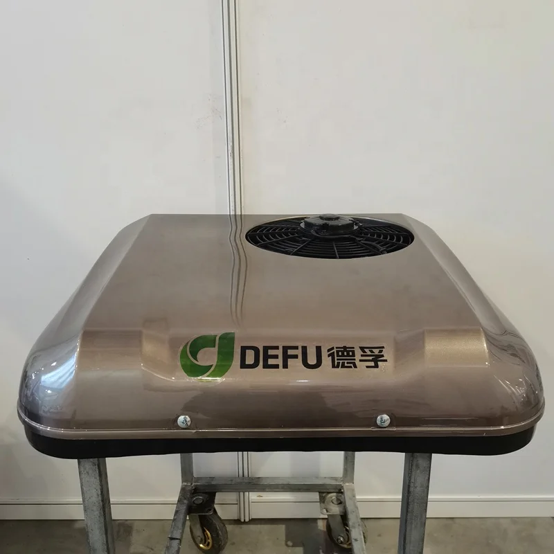 Motorhome Parking Cooler 24V Bus Truck Van AC Air Conditioning 12 Volt 12v Roof Top Air Conditioner For RV