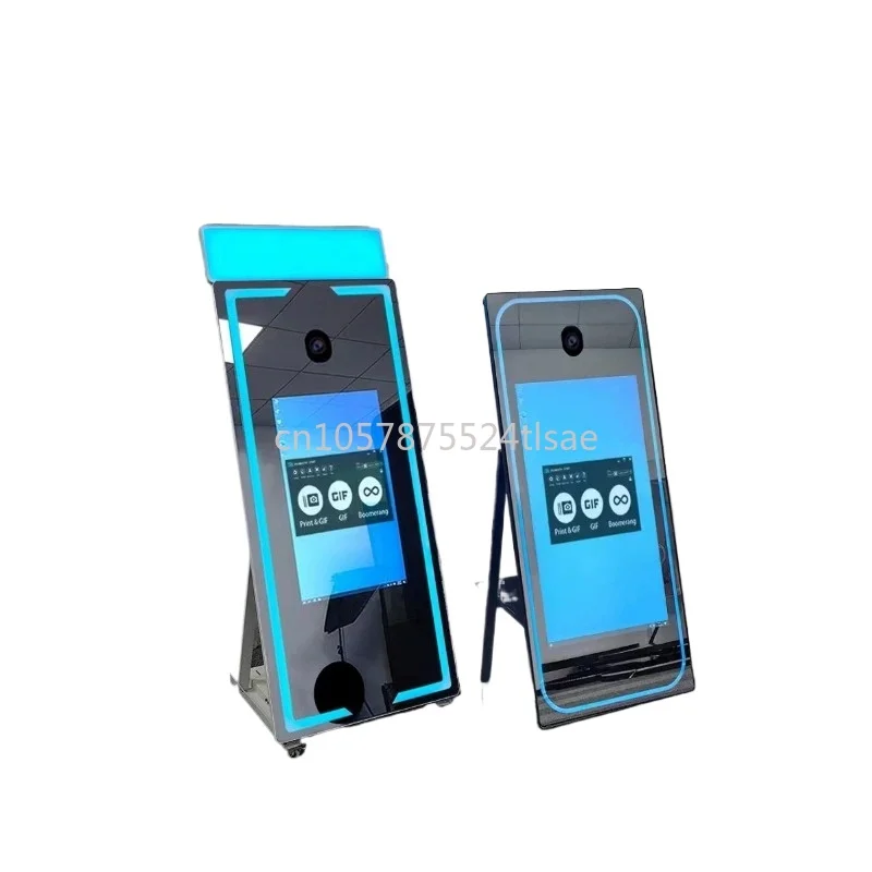 

45/55/65 inch Mirror photo booth mirror photo booth magic mirror photo machine